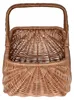 Panier en osier de style hollandais, tissé à la main avec Voir les images du produit 5