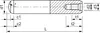 Zylinderstifte 16x50mm Toleranzfeld M6 mit Innengewinde, Produktbild-Vorschau 2