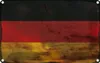vianmo Blechschild 12x18 cm Deutschland Germany Rost Flagge Produktbild-Vorschau 1
