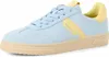A single blue and yellow sneaker is shown against a white background. Produktbild-Vorschau