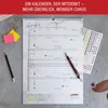 Familienkalender 2027 A3 Marmor — 6 Spalten, 5 Personen, Produktbild-Vorschau 4