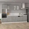 vidaXL Hängeschrank Betongrau 39,5x31x60 cm Holzwerkstoff - Produktbild-Vorschau 4