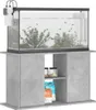 Aquariumständer Holzwerkstoff: Betongrau / 101 x 41 x 58 cm Produktbild-Vorschau 3