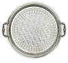 Home Deco Factory Rabat Tablett - dekoratives Metall - Rund Produktbild-Vorschau 1
