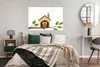 MuchoWow® Poster Illustration einer Eule und ihres Hauses Produktbild-Vorschau 4