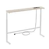 Table d'appoint Maclean-Konsole, blanche, avec une surface Voir les images du produit 3