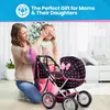 Kinderplay Puppenwagen mit Tasche – höhenverstellbarer Produktbild-Vorschau 5