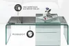 Tavolino da salotto 100 cm in vetro, design moderno per il Anteprima dell’immagine prodotto 10