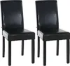 set de 2 chaises de salle à manger Ina noir Voir les images du produit 1