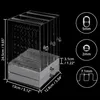 Belle Vous Ohrringe Aufbewahrung Jewelry Organizer - L12,8 Produktbild-Vorschau 2