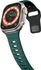 Für Apple Watch SE 2023 44mm Silikon Design Wellenstruktur Produktbild-Vorschau 3