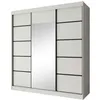 BEAUTYSOFA | Schiebetürenschrank MONIKA 200 cm mit Spiegel Produktbild-Vorschau 2