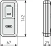 Bluetooth®-Fingerscanner HomeTec Pro CFS3100, weiß, 40506 Produktbild-Vorschau 4