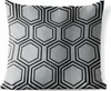 MuchoWow® Outdoor Kissen - Sechseck - Linie - Muster - Produktbild-Vorschau 1