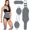 4er-Pack Rizinusöl-Kompressen für Knie, Nacken und Bauch, Produktbild-Vorschau 1