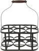 Panier à bouteilles "métal" pour 6 bouteilles en design Voir les images du produit 3