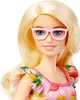 Barbie Fashionistas Puppe mit blonden Haaren und Kleid mit Produktbild-Vorschau 2
