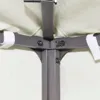 vidaXL Toit de pavillon 310 g/m² 4x3 m blanc crème Voir les images du produit 3