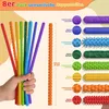 Fidget Toys Silikon Sensorik Stick, 8 Stück Sensorische Produktbild-Vorschau 7