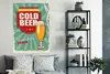MuchoWow® Poster Mannshöhle - Bier - Vintage - Illustration Produktbild-Vorschau 4