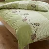 4 tlg Irisette Seersucker Bettwäsche Easy 8644-30 floral Produktbild-Vorschau 4