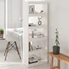 vidaXL Regał/przegroda do pokoju biały 60x30x167,5 cm lite Podgląd zdjęcia produktu 2