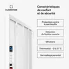 Klarstein Radiateur Infrarouge Mural Intelligent, Chauffage Voir les images du produit 6