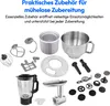 MEDION Küchenmaschine (Mixer, Fleischwolf, Eisschüssel für Produktbild-Vorschau 9