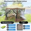 350 x 350 cm Pop-Up Screen House Zelt, 6-seitiges Produktbild-Vorschau 5