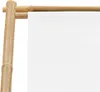 A close-up view of a bamboo frame holding a white canvas. Náhľad obrázku produktu