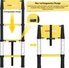 Yakimz Teleskopický rebrík Skladací rebrík Stabilný Náhľad obrázku produktu 4