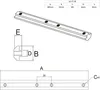 Profilverbinder Streckenverbinder 180mm Nut8 für Aluprofil Produktbild-Vorschau 3