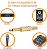 goobay Klinkenstecker 6,35 mm mono mit Knickschutz (Bulk) Anteprima dell’immagine prodotto 3