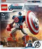 LEGO 76168 Marvel Avengers Captain America Mech Set, akční Náhled obrázku produktu 21