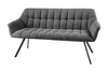 riess-ambiente Esszimmer Sitzbank PAPILLON 165cm anthrazit Produktbild-Vorschau 13