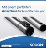 SQOON Teleskoprohr Geeignet für alle Modelle von Miele, u. Produktbild-Vorschau 6