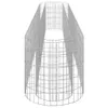 vidaXL Gabionen-Hochbeet Verzinktes Eisen 330x50x50 cm Produktbild-Vorschau 5