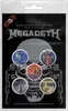 Megadeth Button  Vic Rattlehead multicolor Bands Metall Produktbild-Vorschau 2