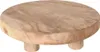 Servierbrett aus Holz mit Beinen 30 cm Produktbild-Vorschau 1
