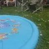 Splash Pad 165 cm Wassematte mit Sprinkler Planschbecken Produktbild-Vorschau 4