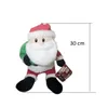 Weihnachtsmann Geschenk Weihnachtliches Kuscheltier Produktbild-Vorschau 2