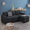 Sofa L Form Vitalispa Campina Anthrazit 226 x 163 cm mit Produktbild-Vorschau 4