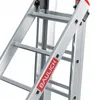 Baulich | Aluminiumleiter - 3-teilige - 16 Sprossen - Max. Produktbild-Vorschau 5
