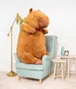 Gustaw Miś Duży XXL (Brązowy, 130cm) Kapibara Henry z - Podgląd zdjęcia produktu 2