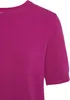 Buffalo Kurzarmpullover aus softem Feinstrick fuchsia Größe Produktbild-Vorschau 5