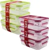 Emsa Clip&Close Frischhaltedosen 3er-Set 0,55 l, Grün Produktbild-Vorschau 20