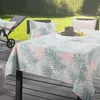 140 x 200 cm Tischdecke Baumwolle abwaschbar Rechteckig Produktbild-Vorschau 1