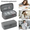 OKWISH  Velký penál pro studenty, uni, černý Náhled obrázku produktu 4