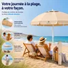 Fleau Goods Parasol de plage - Parasol plage/jardin  Voir les images du produit 4