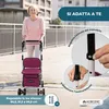 Mobiclinic Rollator con cestino Shopper pieghevole Anteprima dell’immagine prodotto 8